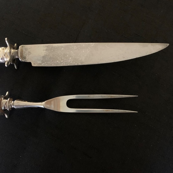 Silverplate Carving Set - Picture 4 of 6